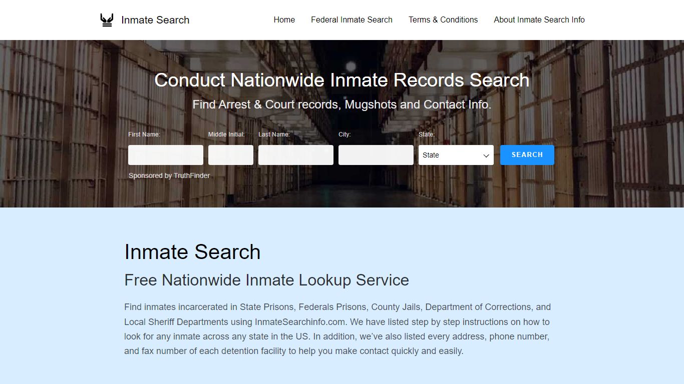Free Tennessee Inmate Lookup – DOC Inmate Locator - Inmate Search